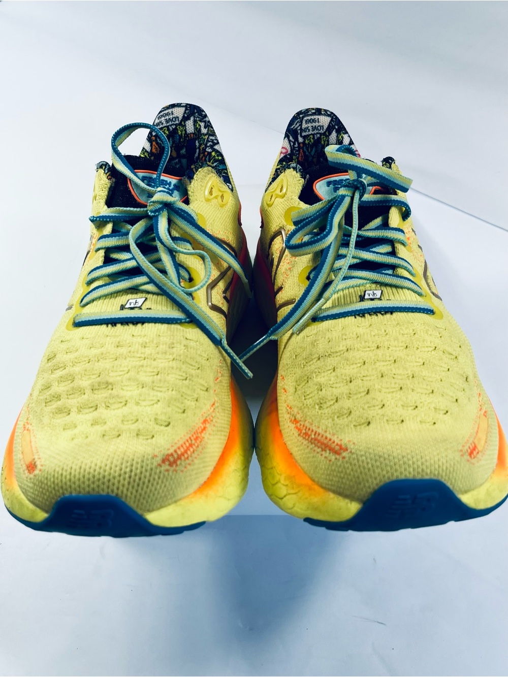 New Balance Fresh Foam X Yellow Multi Color #W1080Q12 Women’s Size :8 Sneakers - Picture 3 of 15